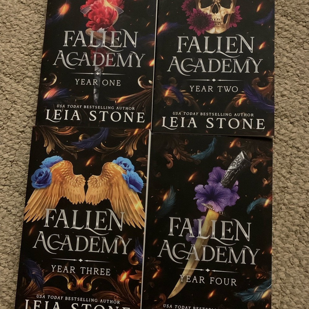 Fallen Academy Book Series by Leia Stone
